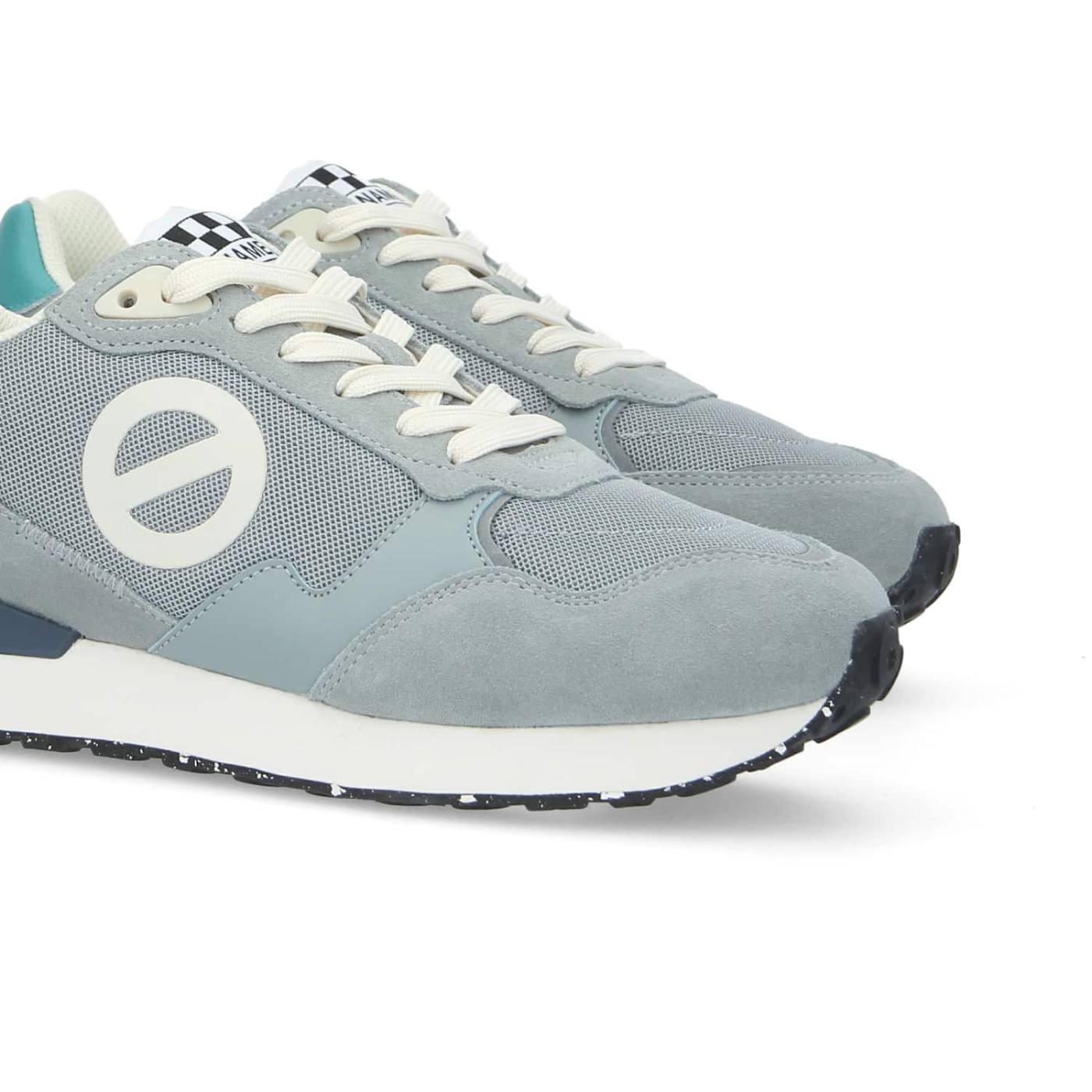 TOVA RUNNER W - CAMOSCIO/MESH/NAPA - GHIACCIO/DENIM/BLU